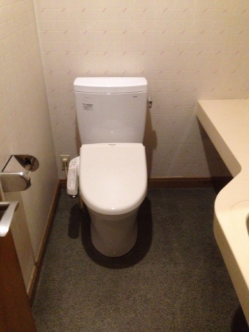 トイレ交換工事　東京都杉並区　CS230BM-SH230BA-W - After
