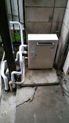 給湯器交換工事　東京都江戸川区　RUX-V2408G-set - After