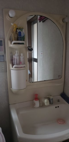 洗面化粧台交換工事　千葉県市川市　AR3FH-755SY-U-VR1H - Before