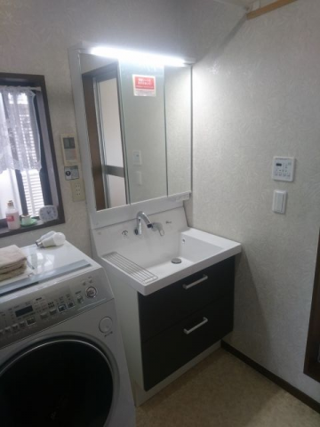 洗面化粧台交換工事　千葉県市川市　AR3FH-755SY-U-VR1H - After