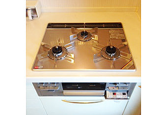 ビルトインガスコンロ交換工事　神奈川県川崎市　RS31W13A17R-V(L/R) - After