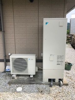 エコキュート交換工事　静岡県浜松市北区　EQN37UFV-set - After