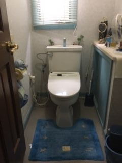 トイレ交換工事　福岡県福岡市東区　TCF4723AKR-NW1 - Before