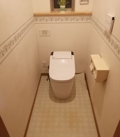 トイレ交換工事　静岡県静岡市駿河区　CES9768FR-NW1 - Before
