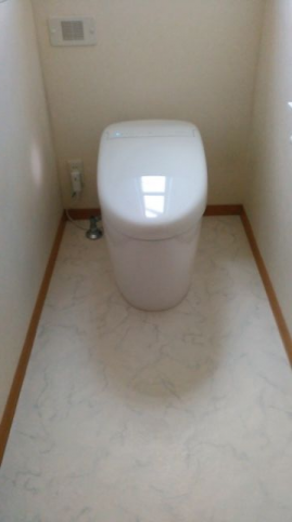 トイレ交換工事　静岡県静岡市駿河区　CES9768FR-NW1 - After