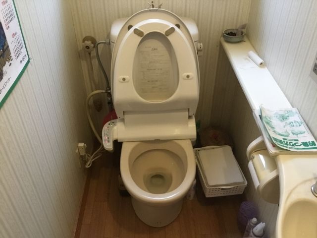 トイレ交換工事　宮城県仙台市青葉区　CS232B-SH233BN-NW1 - Before