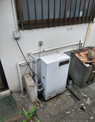ガス給湯器交換工事　熊本県熊本市西区　GT-C2062SARX-BL-LPG - Before