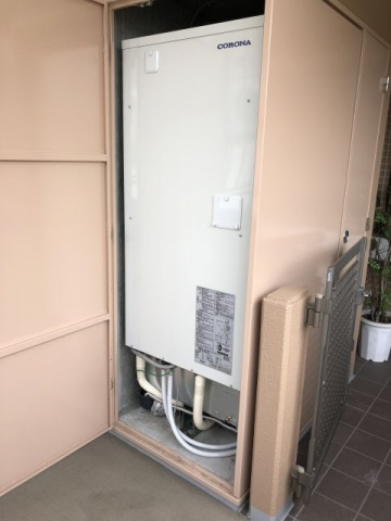 ビルトイン食洗機 電気温水器交換工事　大阪府豊中市　UWH-46X2A2U-2 - After