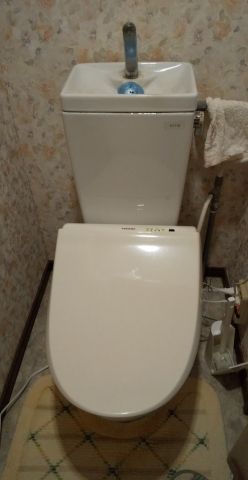 トイレ交換工事　東京都昭島市　XCH3013WST - Before