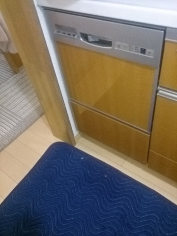 ビルトイン食洗機交換工事(筒井）　神奈川県横浜市旭区　RKW-403A-SV-sale - After