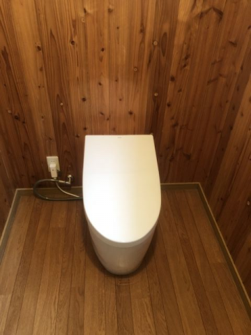 トイレ交換工事　佐賀県鳥栖市　CES9898FR-NW1