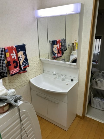 洗面化粧台交換工事　東京都板橋区　GQM75KSCW-set2 - After