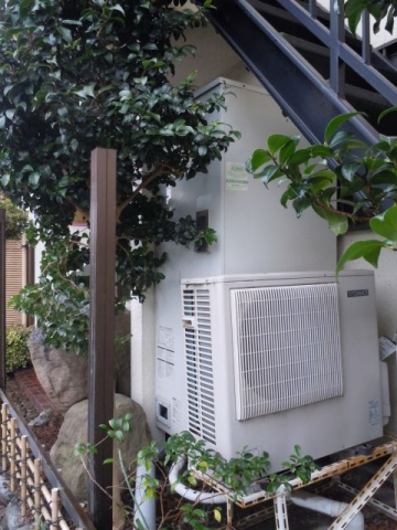 エコキュート交換工事　東京都昭島市　HWH-F376-set - Before