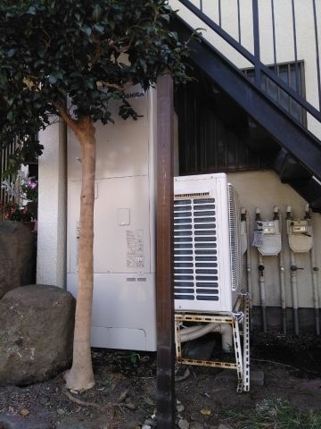 エコキュート交換工事　東京都昭島市　HWH-F376-set - After