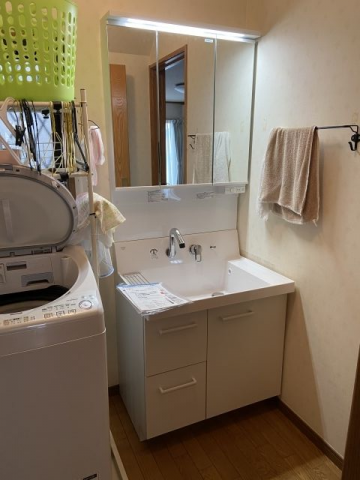 洗面化粧台交換工事　埼玉県さいたま市南区　AR3H-755SY-D-VP1H - After