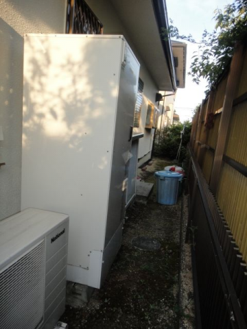 エコキュート 蛇口交換工事　大阪府泉南郡熊取町　EQ37VFV-set - Before