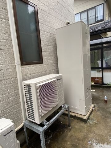 エコキュート交換工事　石川県白山市　HE-NS46JQS-set