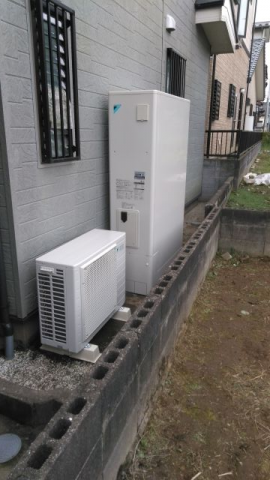 エコキュート交換工事　埼玉県白岡市　EQ37VFTV-set