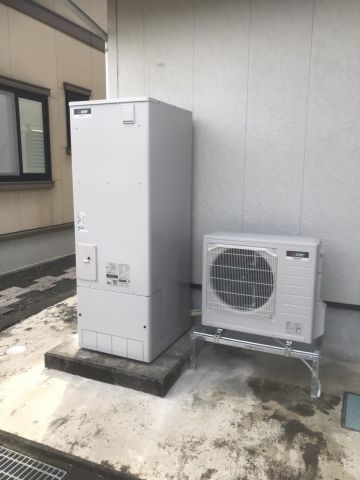 エコキュート交換工事　富山県砺波市　SRT-S375-set - After