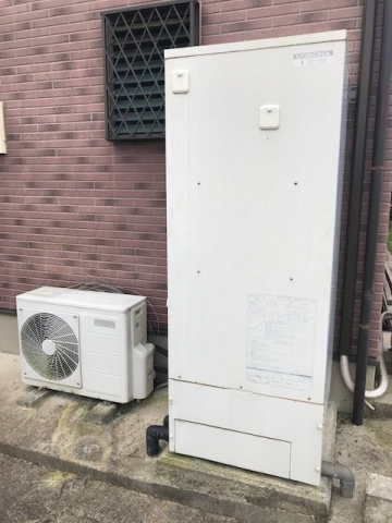 エコキュート交換工事　山梨県笛吹市　CHP-E46AY3-set - Before