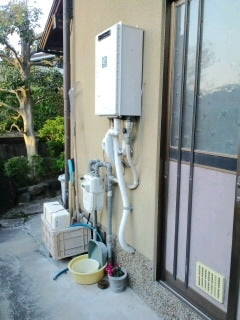 給湯器交換工事　奈良県奈良市　RUF-A2400SAW-Aset13A - Before