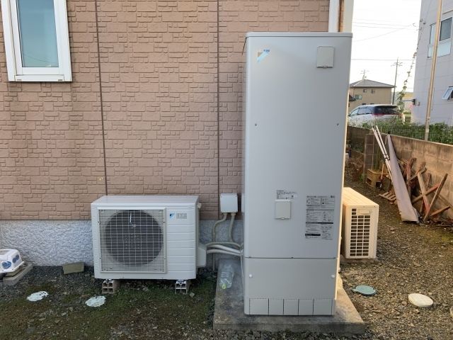 エコキュート交換工事　茨城県那珂市　EQN37VFV-set - After