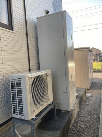 エコキュート交換工事　富山県富山市　EQ46VFV-set - After