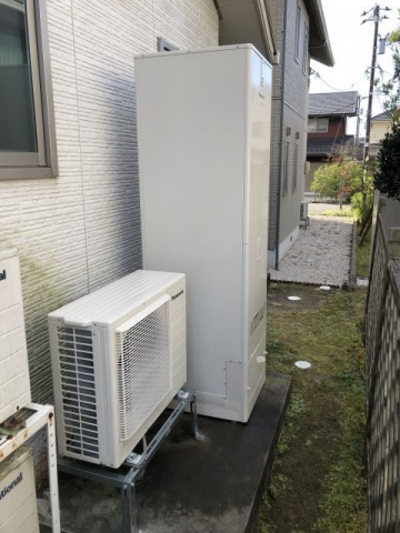 エコキュート交換工事　富山県射水市　HE-J46KQS-set - After