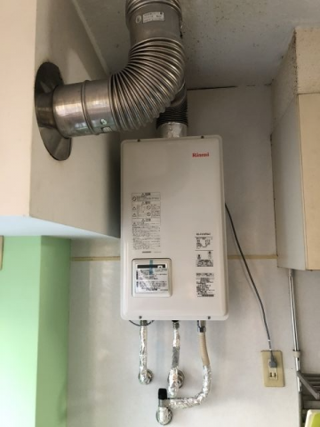ガス給湯器交換工事　東京都江東区　RUX-V1615SFFUA-E-13A - After