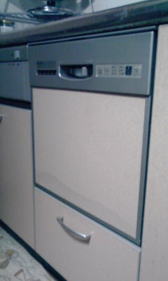 ビルトイン食洗機交換工事　大阪府門真市　RKW-403A-SV-sale - After