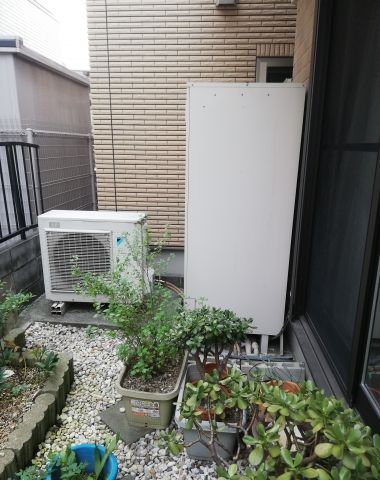 エコキュート交換工事　東京都葛飾区　EQ46VFV-set - Before