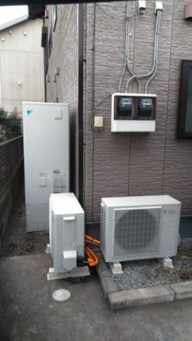 エコキュート交換工事　栃木県下野市　EQ37VFV-set - After