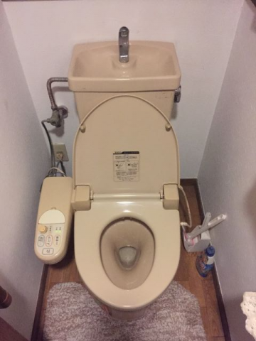 トイレ交換工事　神奈川県横浜市都筑区　XCH1411ZWS-N - Before