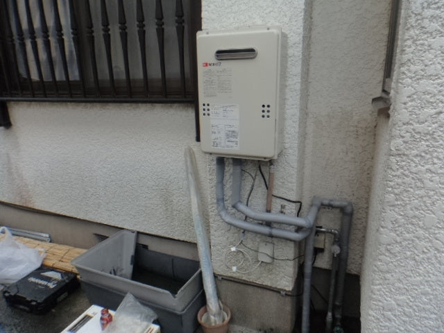 給湯器交換工事　長崎県長崎市　GQ-1639WS-set - After
