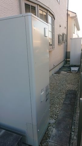 エコキュート交換工事　愛知県日進市　EQN37VFV-set