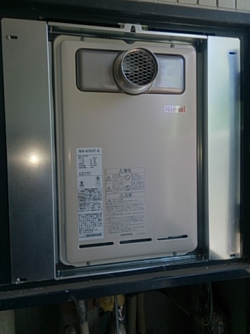 給湯器交換工事(筒井）　埼玉県さいたま市浦和区　RUX-A1610T-E-set - After
