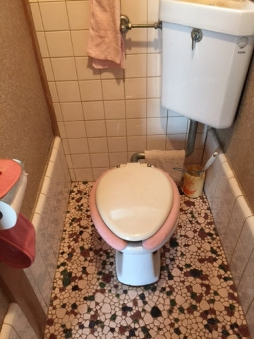 トイレ交換工事　千葉県松戸市　XCH1101RWS-sale - Before
