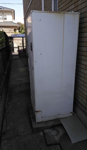 エコキュート交換工事　鹿児島県鹿児島市　EQ37VFV-set - Before