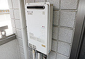 ガス給湯器交換工事　東京都新宿区　GQ-1639WS-set - Before
