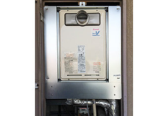 ガス給湯器交換工事　兵庫県神戸市　RUJ-V2011T(A)-80-set - After