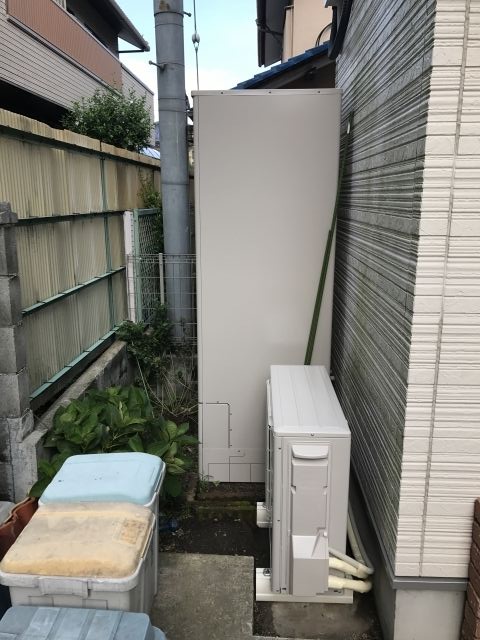 トイレ エコキュート交換工事　滋賀県大津市　SRT-S462U-set