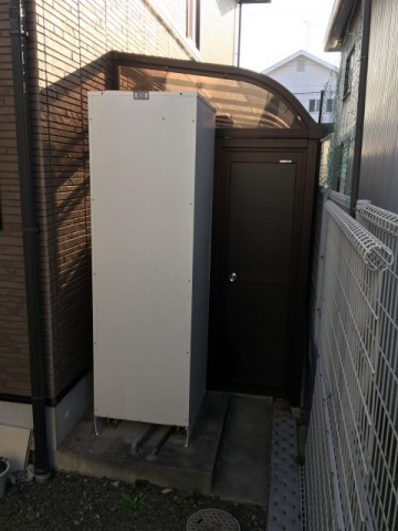 電気温水器交換工事　滋賀県守山市　SRT-J37CD5-set - Before