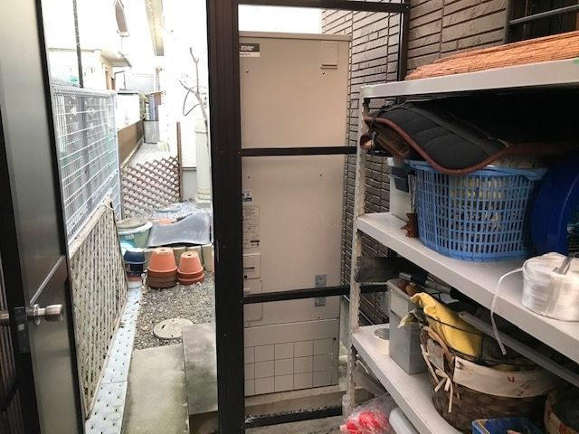 電気温水器交換工事　滋賀県守山市　SRT-J37CD5-set - After