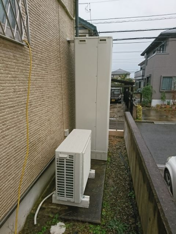 エコキュート交換工事　千葉県市原市　EQ46VFV-set
