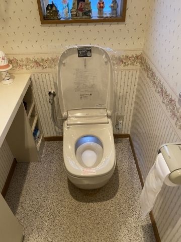 トイレ交換工事　福岡県田川市　YBC-G30S-DV-G318-N-BN8