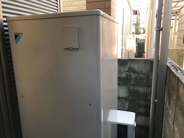 エコキュート交換工事　京都府城陽市　EQ37VFV-set - After