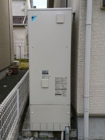 エコキュート交換工事　千葉県大網白里市　EQ37VFV-set
