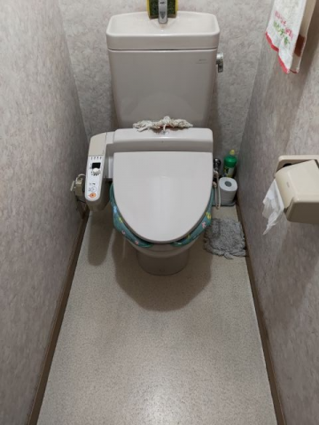 トイレ交換工事　東京都東久留米市　BC-ZA10S-BW1-set1 - Before