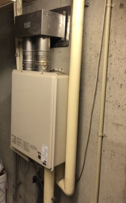ガス給湯器 ビルトインガスコンロ交換工事　新潟県長岡市　RUF-V2405AFF-C-set-13A - Before
