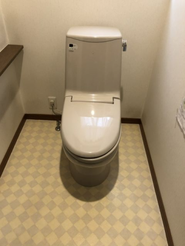 トイレ交換工事　栃木県栃木市　CES9768FR-NW1 - Before